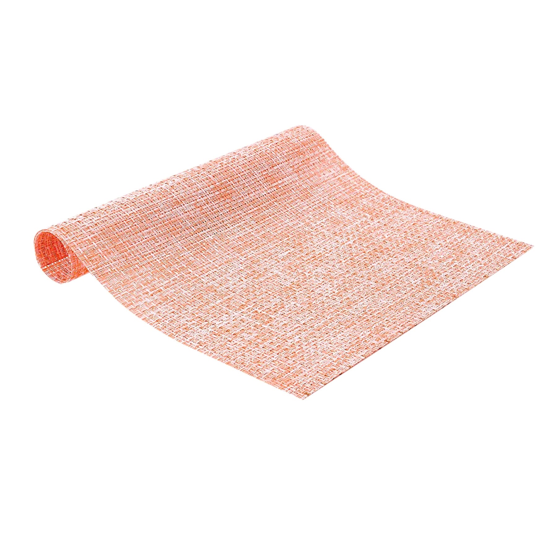 Ladelle Quality Vinyl Kitchen / Dining Table Runner Lohan Peach V442-LDE-TABLER-LOHAN-PEACH-RE