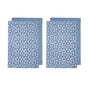 Ladelle Set of 4 Homespun Cotton Kitchen Tea Towels 50 x 70 cm Denim V442-LDE-TEAT-HOMESPUNSETOF4-DENIM-RE
