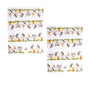 Ashdene Set of 2 Kitten Adventures Cotton Kitchen Tea Towels Chasing Butterflies V442-LDE-TEAT-SETOF2CHASINGBUTTERF-MULTI-RE