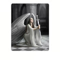 Anne Stokes The Blessing Polar Fleece Throw V442-LDE-THROW-THEBLESSING-BLACK-RE