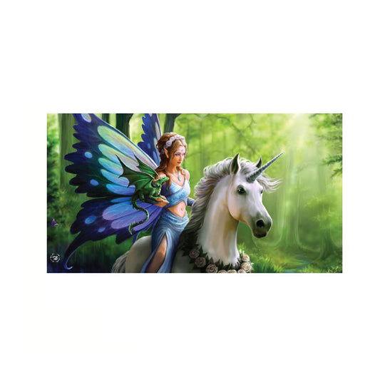 Anne Stokes Realm Of Enchantment Beach Towel 75 x 150 cm V442-LDE-TOWEL-REALMOFENCHANTMENT-GREEN-RE
