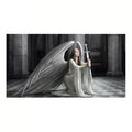 Anne Stokes The Blessing Beach Towel V442-LDE-TOWEL-THEBLESSING-BLACK-RE