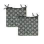 Lylac Homewares Tree of Life Set of 2 Cotton Chair Pads Dark Grey V442-LYL-CHAIRCU-SETOF2TREEOFLIFE-DARKGREY-SQ
