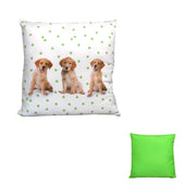 Georges Fine Linens Georges Fine Linens Spot the Dog Square Filled Cushion 43 x 43 cm V442-MFL-CUSHION-SPOTTHEDOG-WHITE-SQ