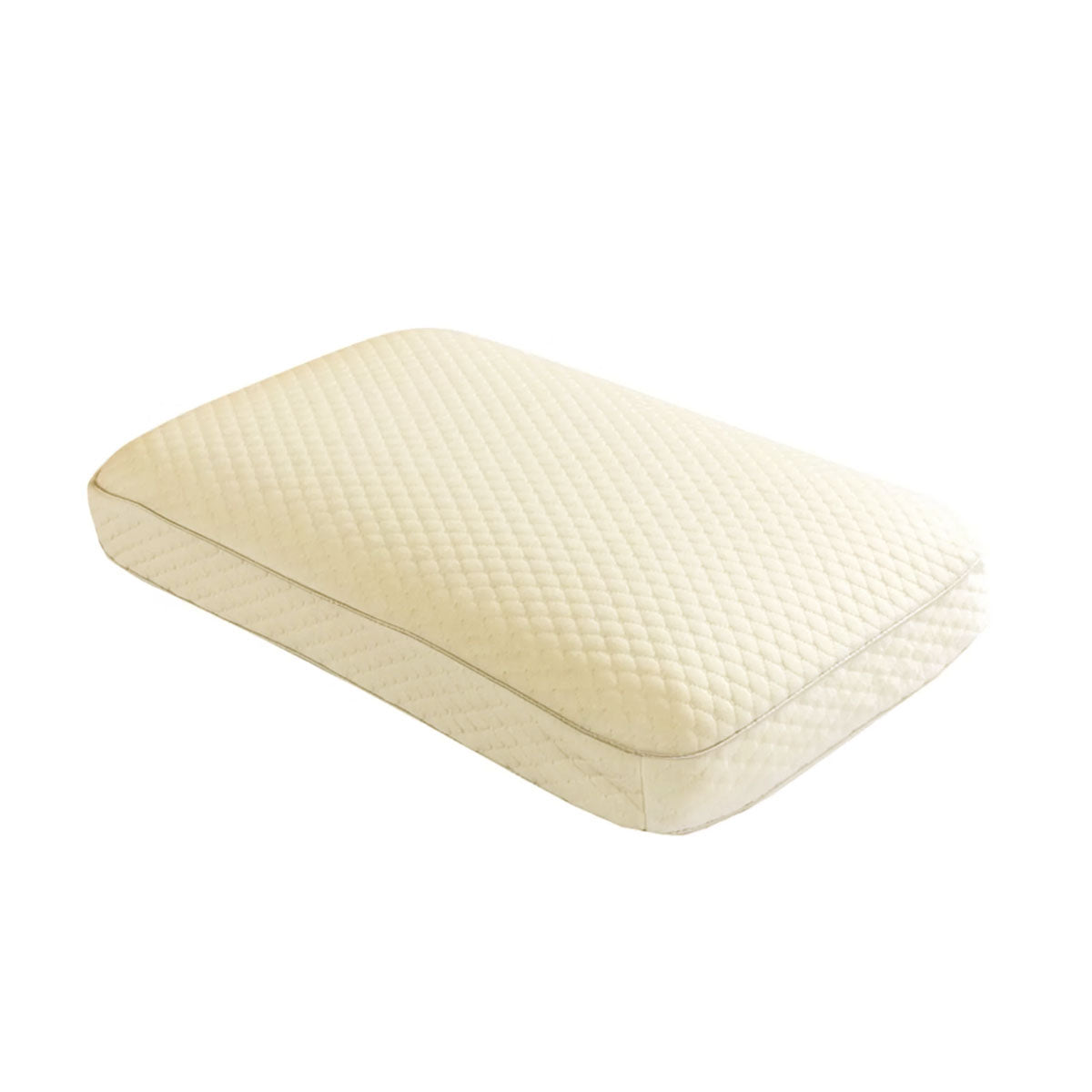 Alastairs Nature Basics Sleep System Memory Foam Gusset Pillow 65 x 40 x 13cm V442-MFL-PILLOW-MEMORYGUSSET-NATURAL-ST