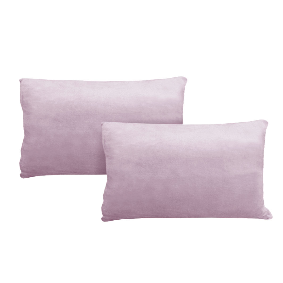 Alastairs Augusta Blush Pair of Flannel Fleece Standard Pillowcases V442-MFL-PILLOWC-AUGUSTA-BLUSH-ST