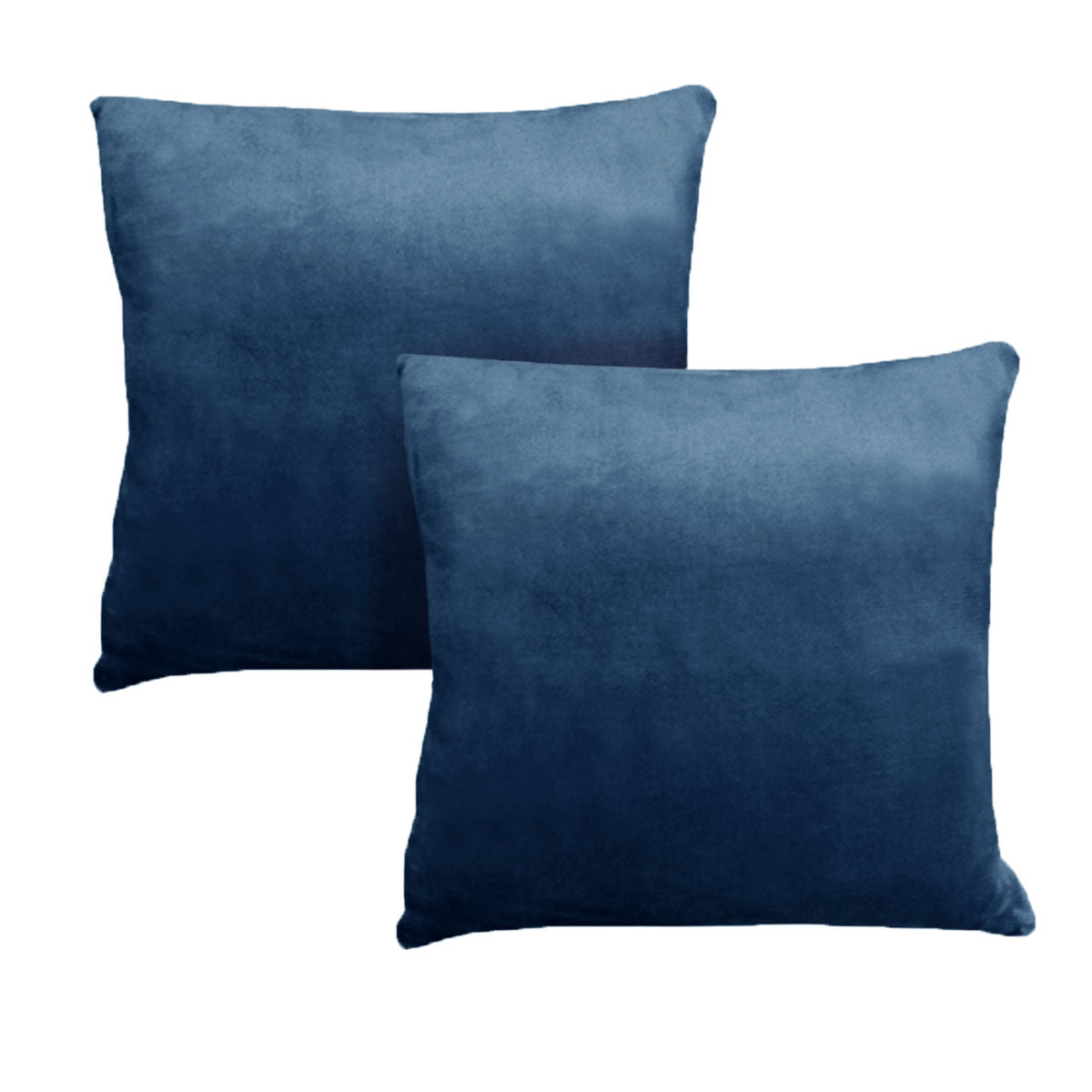 Alastairs Augusta Navy Pair of Flannel Fleece European Pillowcases V442-MFL-PILLOWC-AUGUSTA-NAVY-EU