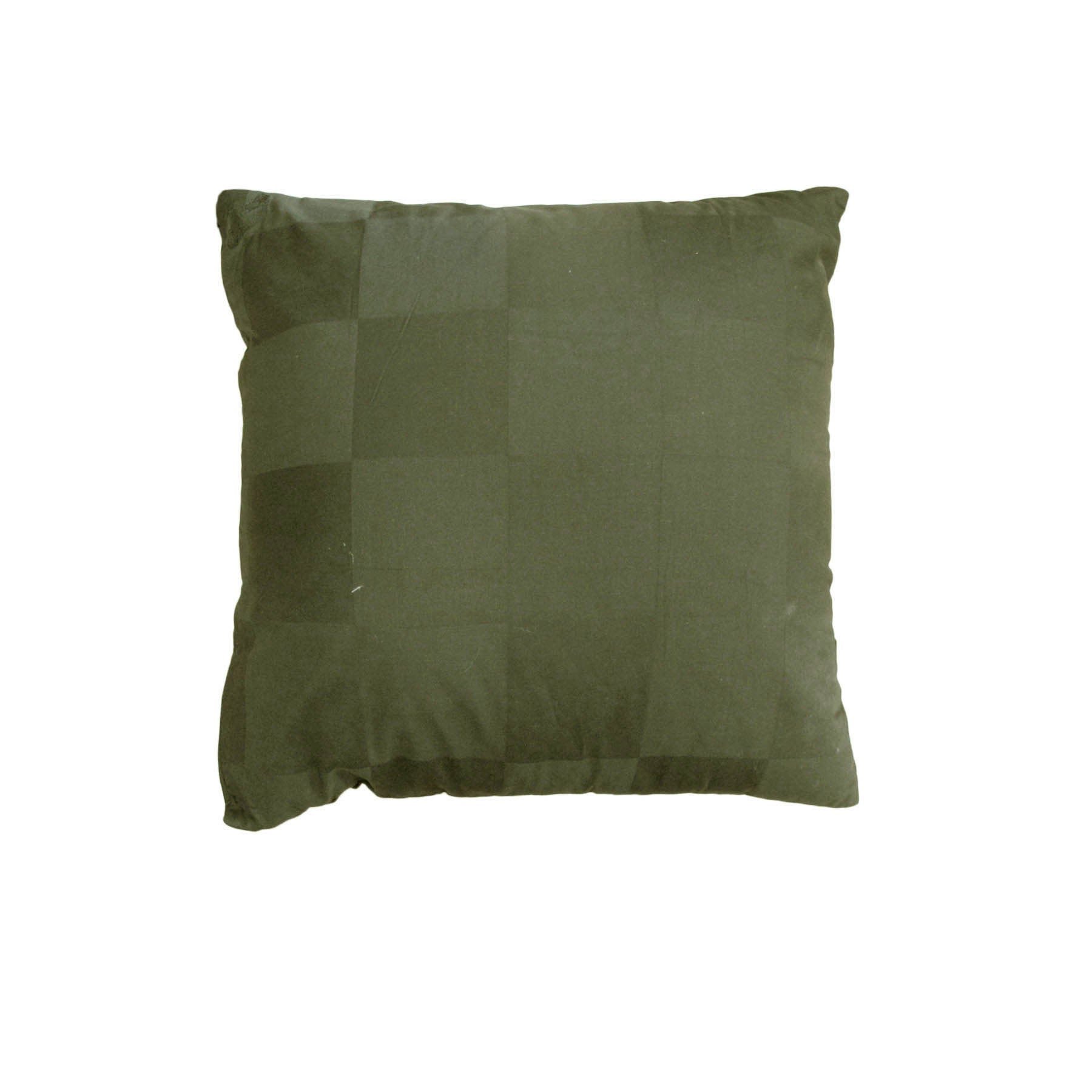 Orient Sense Dominic Olive Gingham Jacquard Cushion Cover 45cm x 45cm V442-ORS-CUSHIONC-DOMINIC-OLIVE-SQ