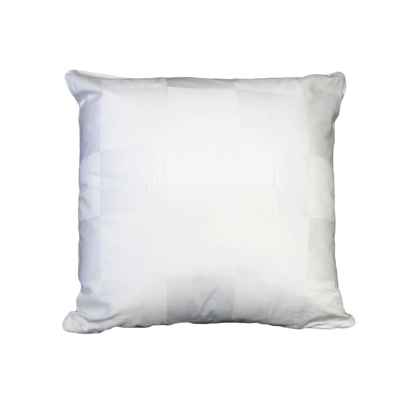 Orient Sense Dominic White Gingham Jacquard Cushion Cover 45cm x 45cm V442-ORS-CUSHIONC-DOMINIC-WHITE-SQ