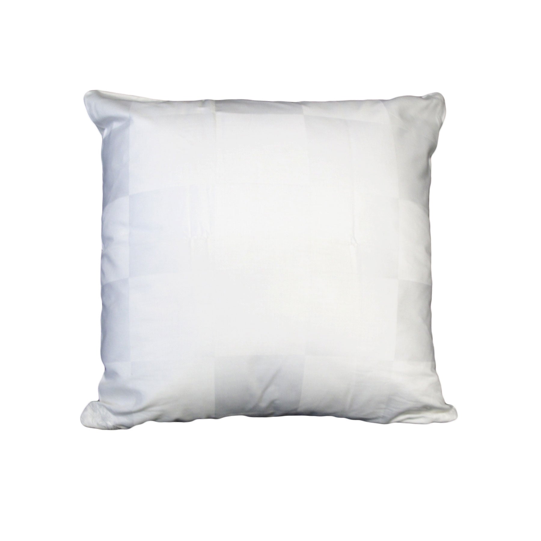 Orient Sense Dominic White Gingham Jacquard Cushion Cover 45cm x 45cm V442-ORS-CUSHIONC-DOMINIC-WHITE-SQ