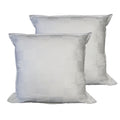 Orient Sense Pair of Dominic White European Pillowcases 65cm x 65cm V442-ORS-PILLOWC-DOMINIC-WHITE-EU