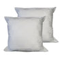 Orient Sense Pair of Dominic White European Pillowcases 65cm x 65cm V442-ORS-PILLOWC-DOMINIC-WHITE-EU