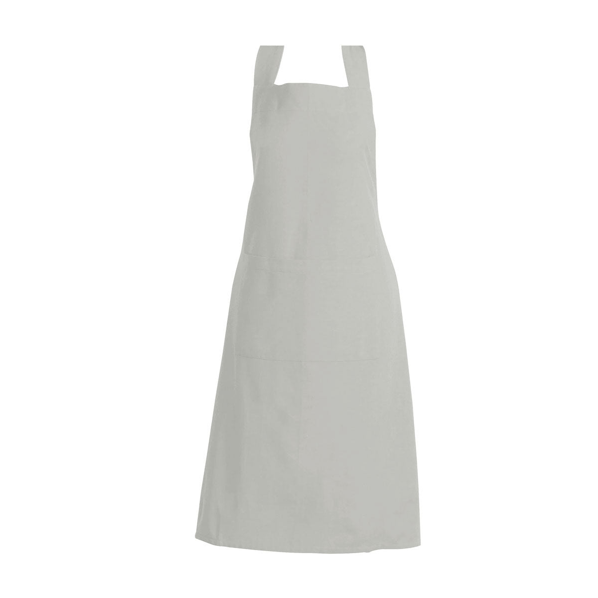 Rans Manhattan Silver Cotton Apron V442-RAN-APRON-MANHATTAN-SILVER-SH