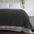 Jenny Mclean Ardent Premium Super Soft Cotton Waffle Blanket Charcoal Queen V442-RAN-BLANKET-ARDENTWAFFLE-CHARCOAL-QS