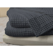 Jenny Mclean Ardent Premium Super Soft Cotton Waffle Blanket Charcoal Queen V442-RAN-BLANKET-ARDENTWAFFLE-CHARCOAL-QS