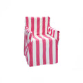 Rans Alfresco 100% Cotton Director Chair Cover - Striped Hot Pink V442-RAN-COUCHC-DIRECTORSTRIPED-HOTPINK-SH