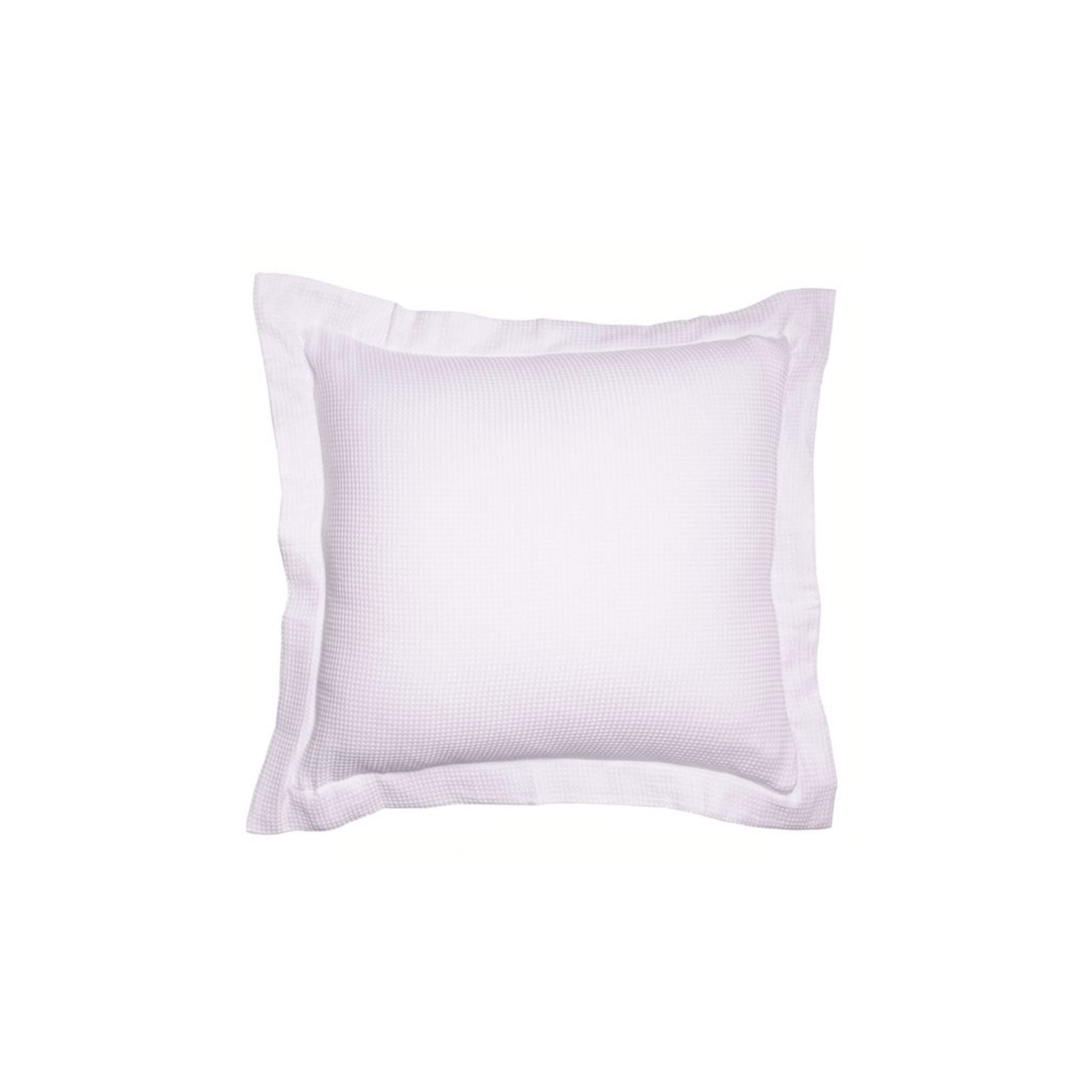 Jenny Mclean Paris Cotton Waffle Cushion Cover 60x60+5 cm - White V442-RAN-CUSHIONC-PARISWAFFLE60-WHITE-SQ