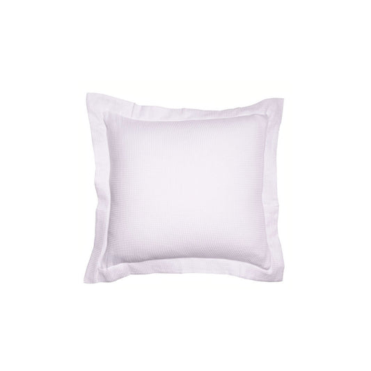 Jenny Mclean Paris Cotton Waffle Cushion Cover 60x60+5 cm - White V442-RAN-CUSHIONC-PARISWAFFLE60-WHITE-SQ