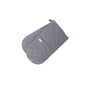 Rans Herringbone Black Cotton Double Oven Mitt V442-RAN-OVENM-HERRINGBONEDOUBLEEND-BLACK-SH