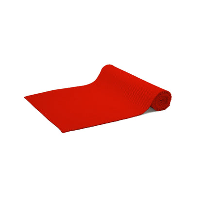 Rans Lollipop Cotton Ribbed Runner - Red V442-RAN-TABLER-LOLLIPOP-RED-RE