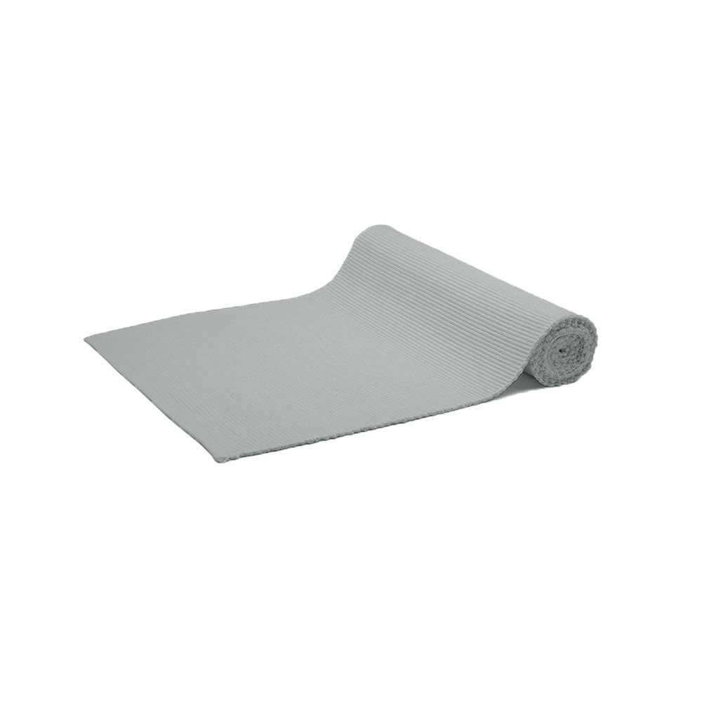 Rans Lollipop Cotton Ribbed Runner - Grey V442-RAN-TABLER-LOLLIPOP2020-GREY-RE