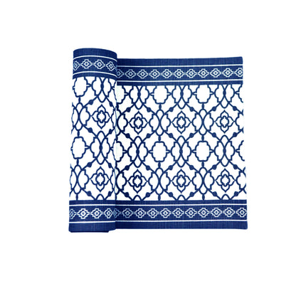Rans Cotton Vintage Table Runner - Indigo V442-RAN-TABLER-VINTAGE-INDIGO-RE