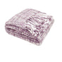 Rans Oslo Knitted Weave Throw 127x152cm - Lilac Hint V442-RAN-THROW-OSLOHINT-LILAC-RE