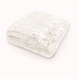 Rans Oslo Knitted Weave Throw 127x152cm - Snow White V442-RAN-THROW-OSLOSNOW-WHITE-RE