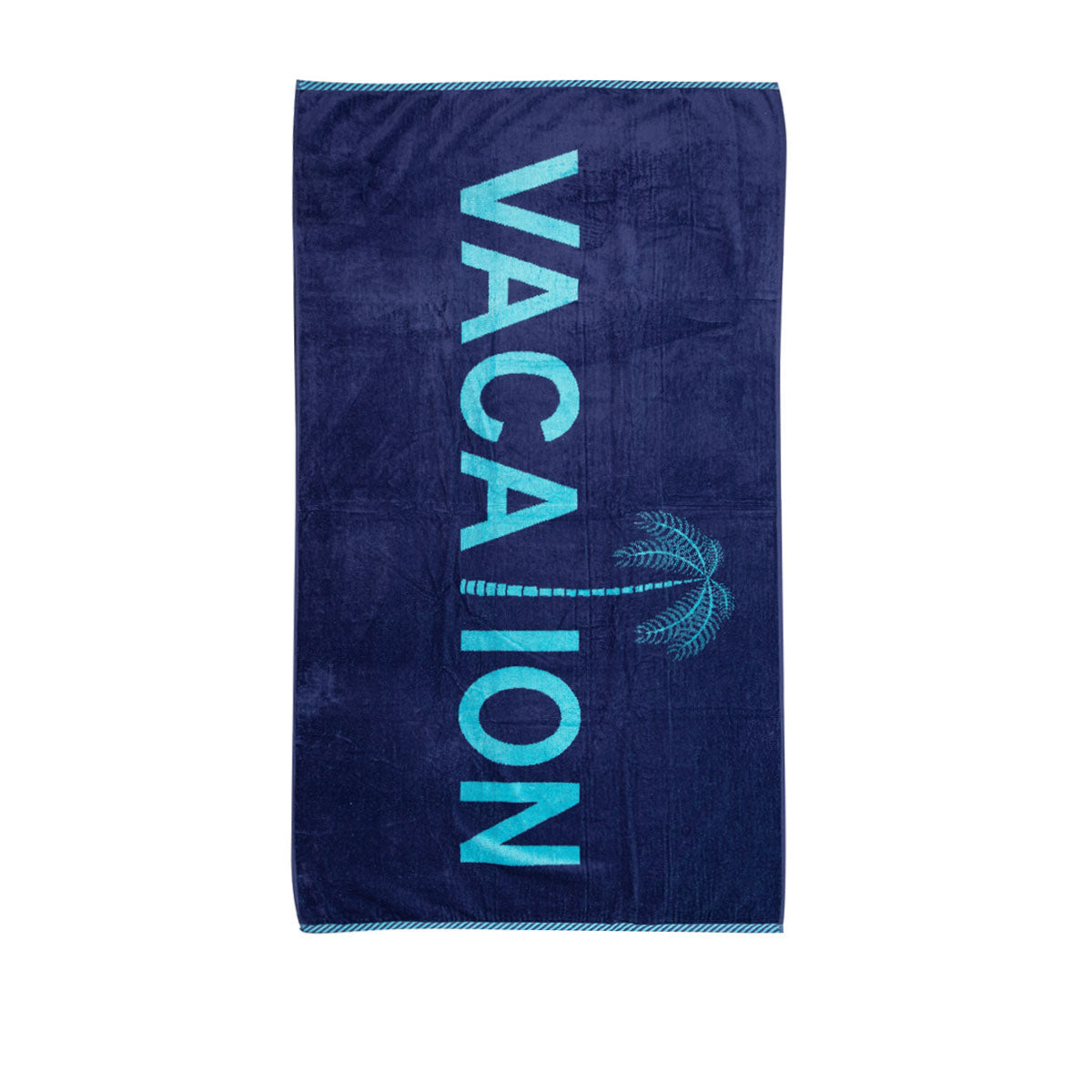 Rans Premium Cotton Jacquard Beach Towel Vacation V442-RAN-TOWEL-JACQUARDVACATION-NAVY-RE