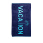 Rans Premium Cotton Jacquard Beach Towel Vacation V442-RAN-TOWEL-JACQUARDVACATION-NAVY-RE