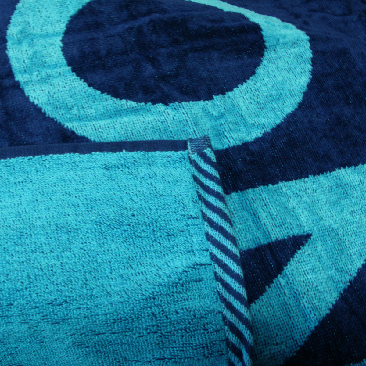 Rans Premium Cotton Jacquard Beach Towel Vacation V442-RAN-TOWEL-JACQUARDVACATION-NAVY-RE