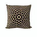 Rapee Rapee Eden Flocked Stone 43x43 cm Square Cushion V442-RAP-CUSHION-EDENFLOCKED-STONE-SQ