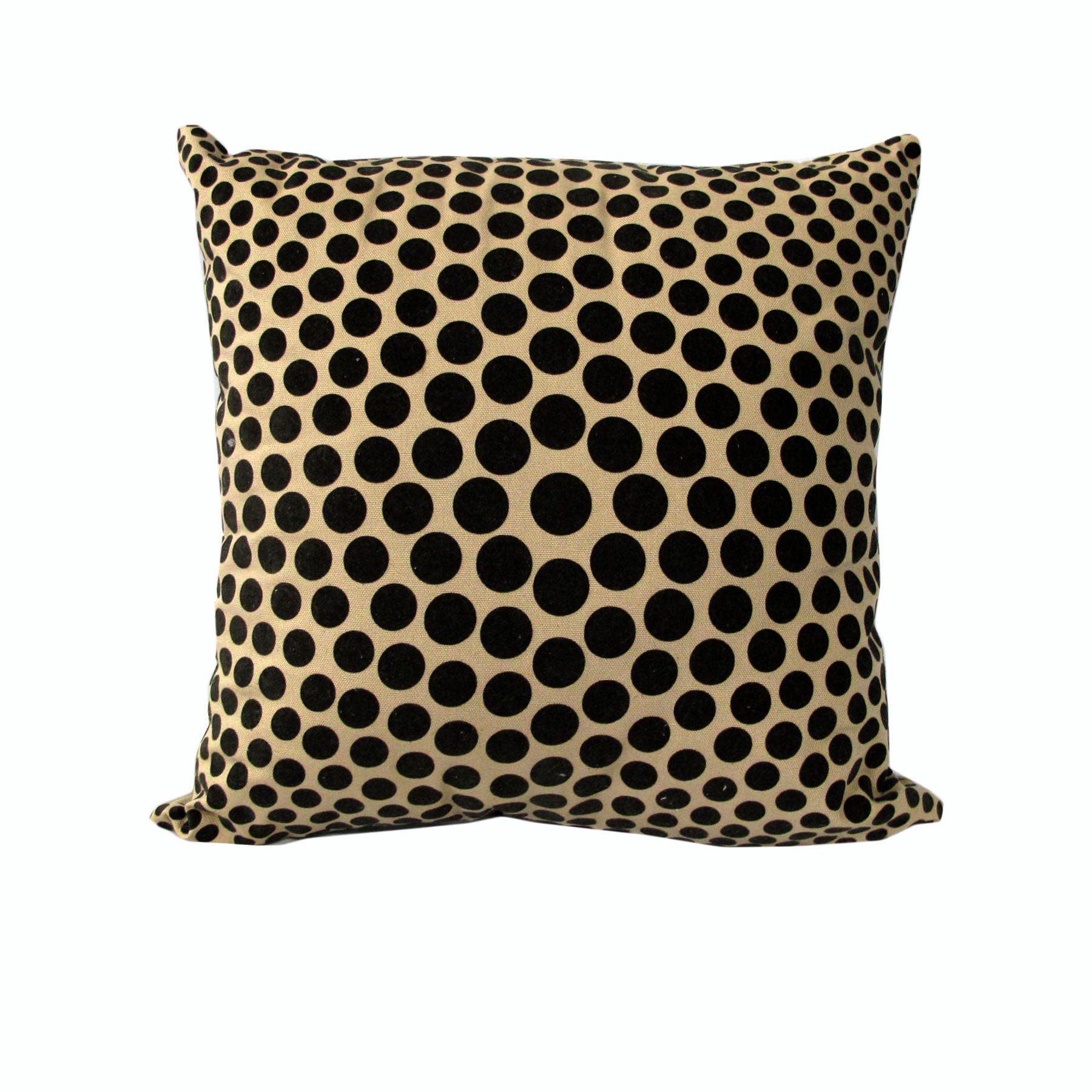 Rapee Rapee Eden Flocked Stone 43x43 cm Square Cushion V442-RAP-CUSHION-EDENFLOCKED-STONE-SQ