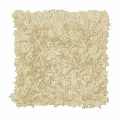 Rapee Morocco Can Can Filled Cushion - Ivory V442-RAP-CUSHION-MOROCCOCAN-IVORY-ST
