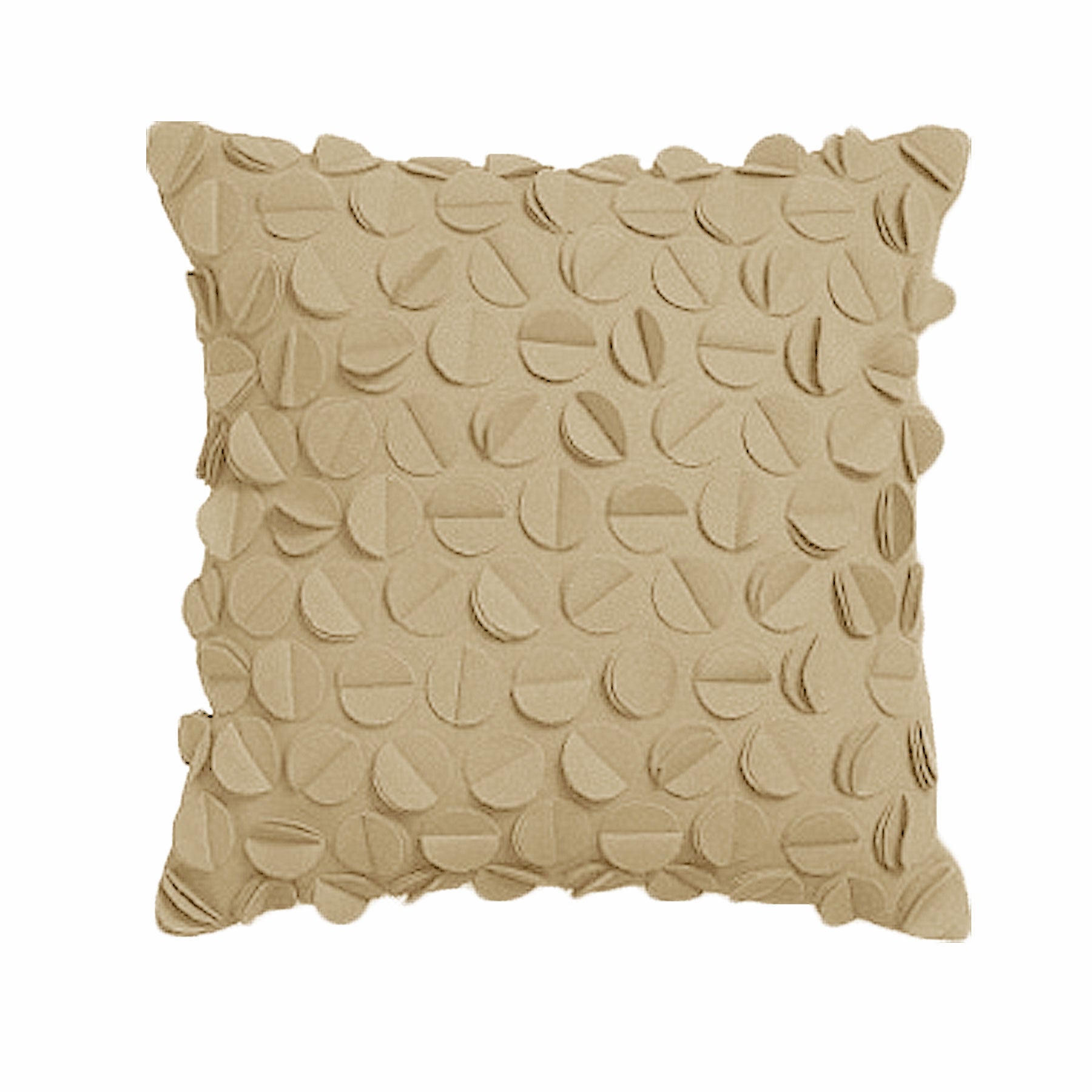 Rapee Petal Filled Cushion - Camel V442-RAP-CUSHION-PETAL-CAMEL-ST