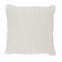 Rapee Pietra Filled Cushion - White 45cm x 45cm V442-RAP-CUSHION-PIETRA-WHITE-ST