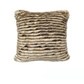 Rapee Bobcat Faux Fur Cushion Cover - Sand 45 x 45 cm V442-RAP-CUSHIONC-BOBCAT-SAND-SQ