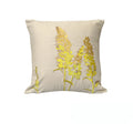 Rapee Eden Embroidery Cushion Cover - Wheat 43 x 43 cm V442-RAP-CUSHIONC-EDEN-WHEAT-SQ