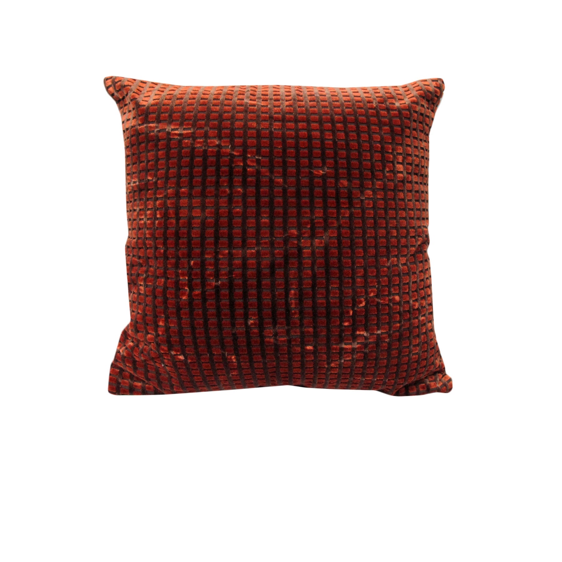 Rapee Pixel Texture Cushion Cover - Orange 43 x 43 cm V442-RAP-CUSHIONC-PIXEL-ORANGE-SQ