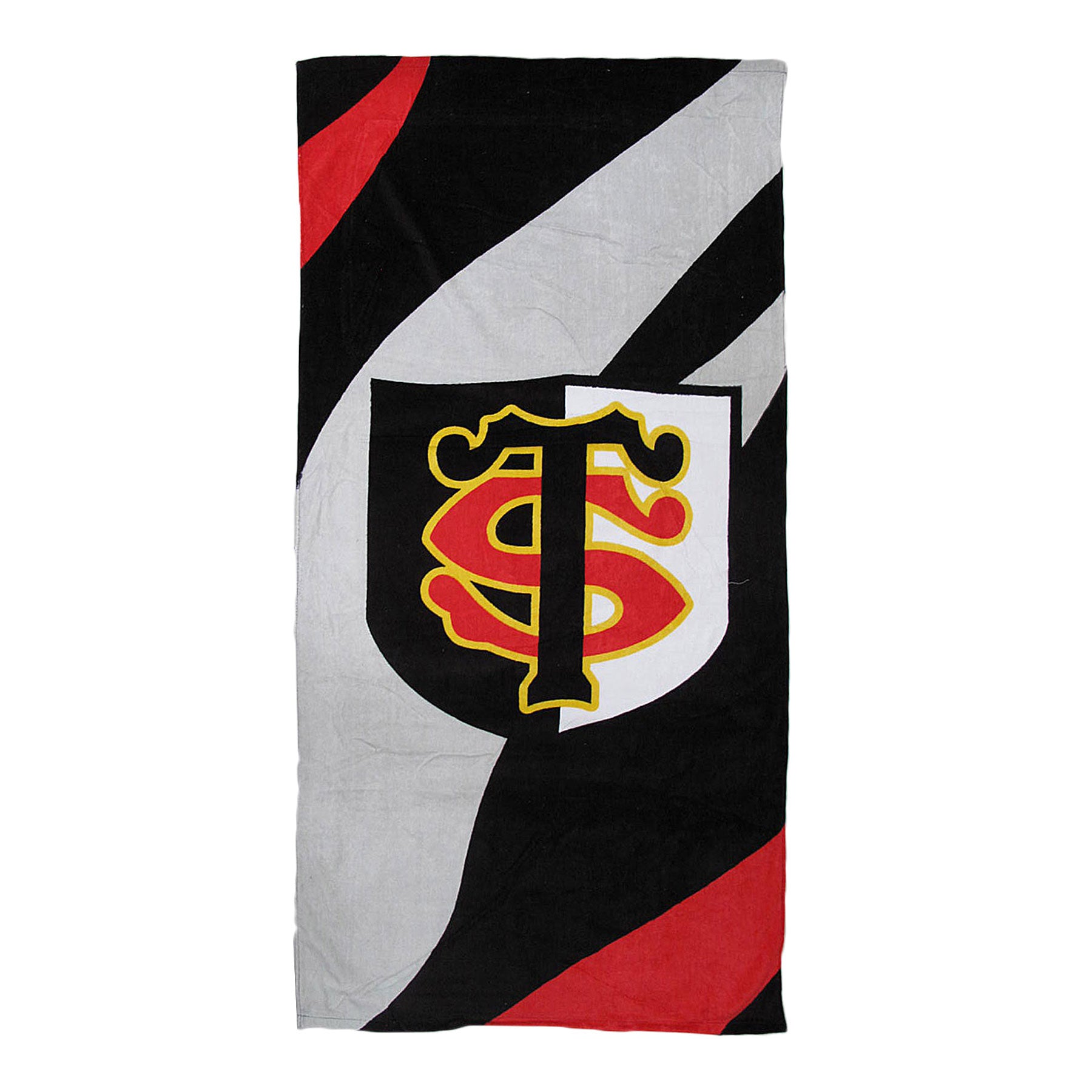 100% Cotton Velour Beach Towel - T S Logo V442-STR-TOWEL-BEACH-TSLOGO
