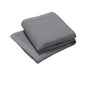 Living @ Home 350gsm 100% Cotton Breathable Waffle Blanket Single 180 x 230 cm Charcoal V442-STT-BLANKET-25COTTONWAFFLE-CHARCOAL-SB