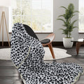 Animal Pattern Soft Flannel Plush Queen Size Blanket 220 x 240cm Dalmatian V442-STT-BLANKET-ANIMALDALMATIAN-WHITE-QS