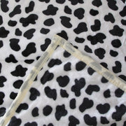Animal Pattern Soft Flannel Plush Queen Size Blanket 220 x 240cm Dalmatian V442-STT-BLANKET-ANIMALDALMATIAN-WHITE-QS