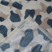 Animal Pattern Soft Flannel Plush Queen Size Blanket 220 x 240cm Jaguar V442-STT-BLANKET-ANIMALJAGUAR-TAUPE-QS