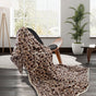 Animal Pattern Soft Flannel Plush Queen Size Blanket 220 x 240cm Leopard V442-STT-BLANKET-ANIMALLEOPARD-BROWN-QS