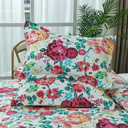 100% Cotton Lightly Quilted Coverlet Set Tongan Queen 230 x 250 cm V442-STT-COVERLET-TONGAN-MULTI-QS