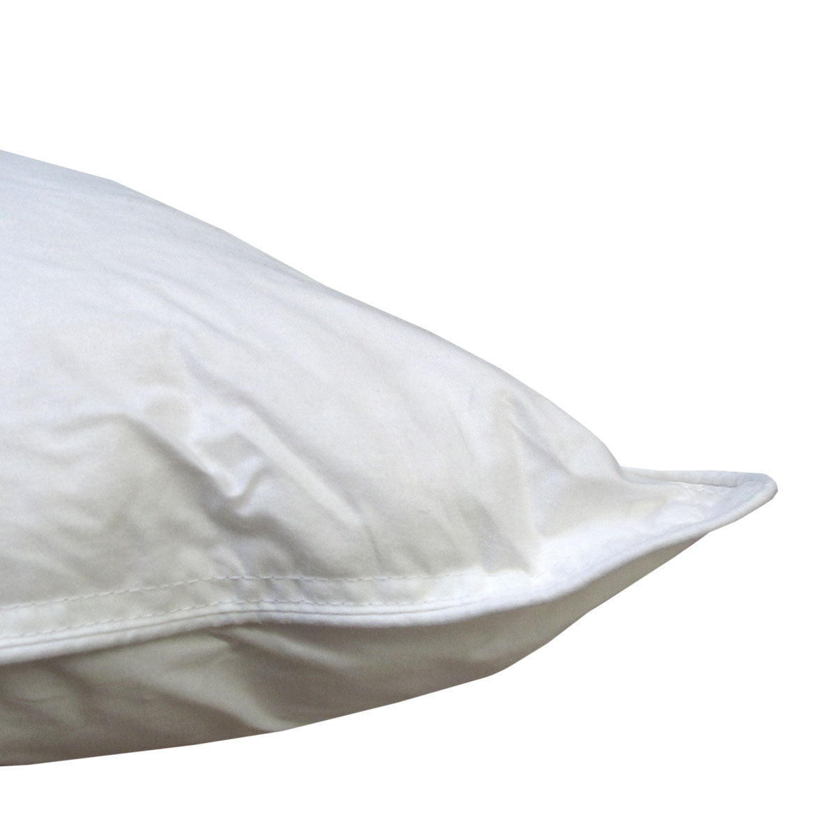 At Home Homewares Pack of 2 Standard Machine Washable Feather Pillows 45 x 70 +13 cm V442-STT-PILLOW-TWINFEATHER-WHITE-ST