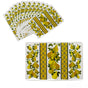 Set of 12 PVC Easy Care Placemats - Pears V442-TOC-TABLEPLACEMAT-PEARS-YELLOW-RE