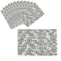Set of 12 PVC Easy Care Placemats - Signature White V442-TOC-TABLEPLACEMAT-SIGNATURE-WHITE-RE