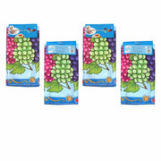Set of 4 Microfibre Printed Kithen Towels 40 x 60 cm Grapes V442-UGG-TEAT-SETOF4GRAPES-MULTI-RE